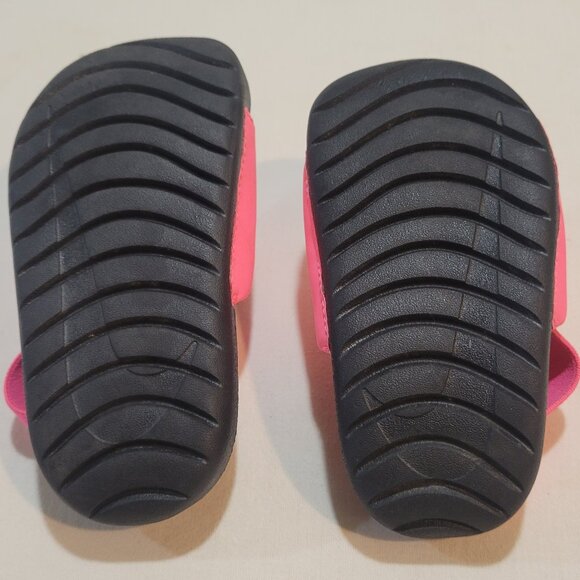 Toddlers Size 5 Pink Nike Kawa Slide Sandals - Picture 5 of 5